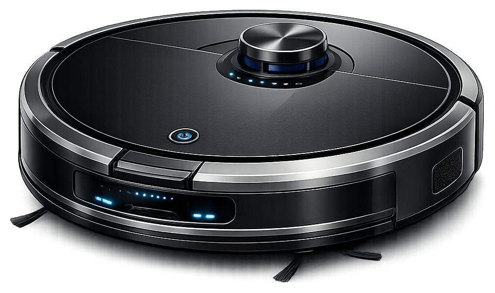 Robot vacuum illustration