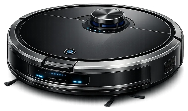 Robot vacuum illustration